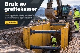 Bruk av grøftekasser
